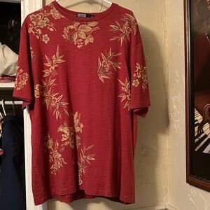 Polo by Ralph Lauren Red Floral T-Shirt